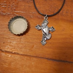 Silver Cross Necklace